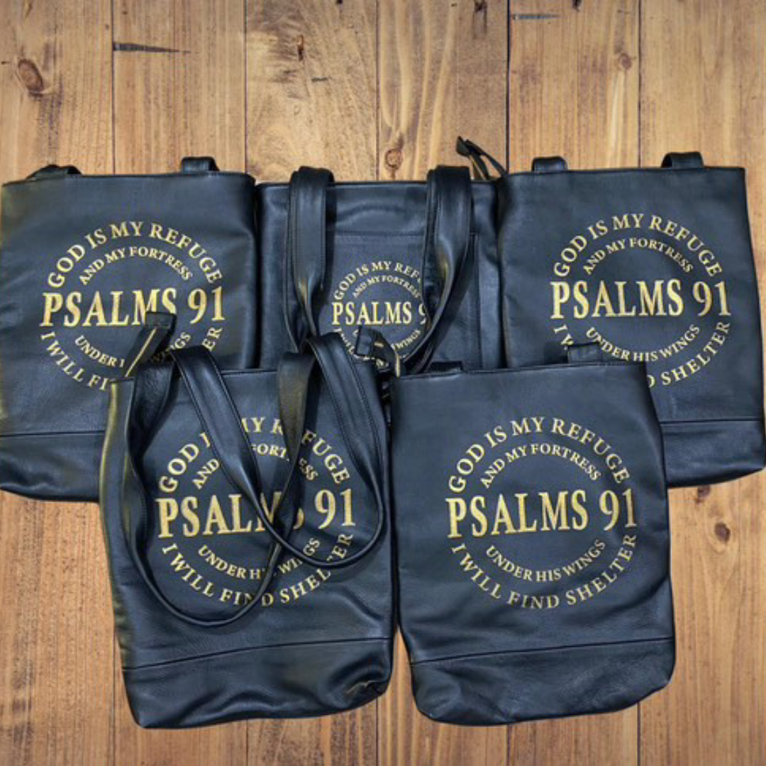 Religious tote bag